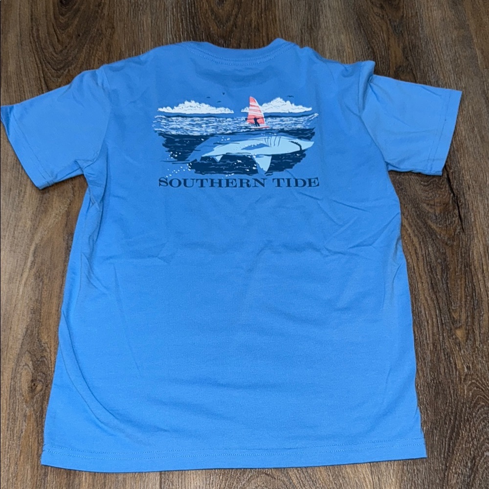 Southern Tide Blue Graphic T-Shirt